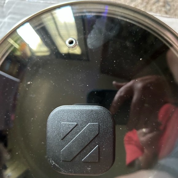 ZAKARIAN Blue Cast Iron Skillet WITH LID - Picture 8 of 8